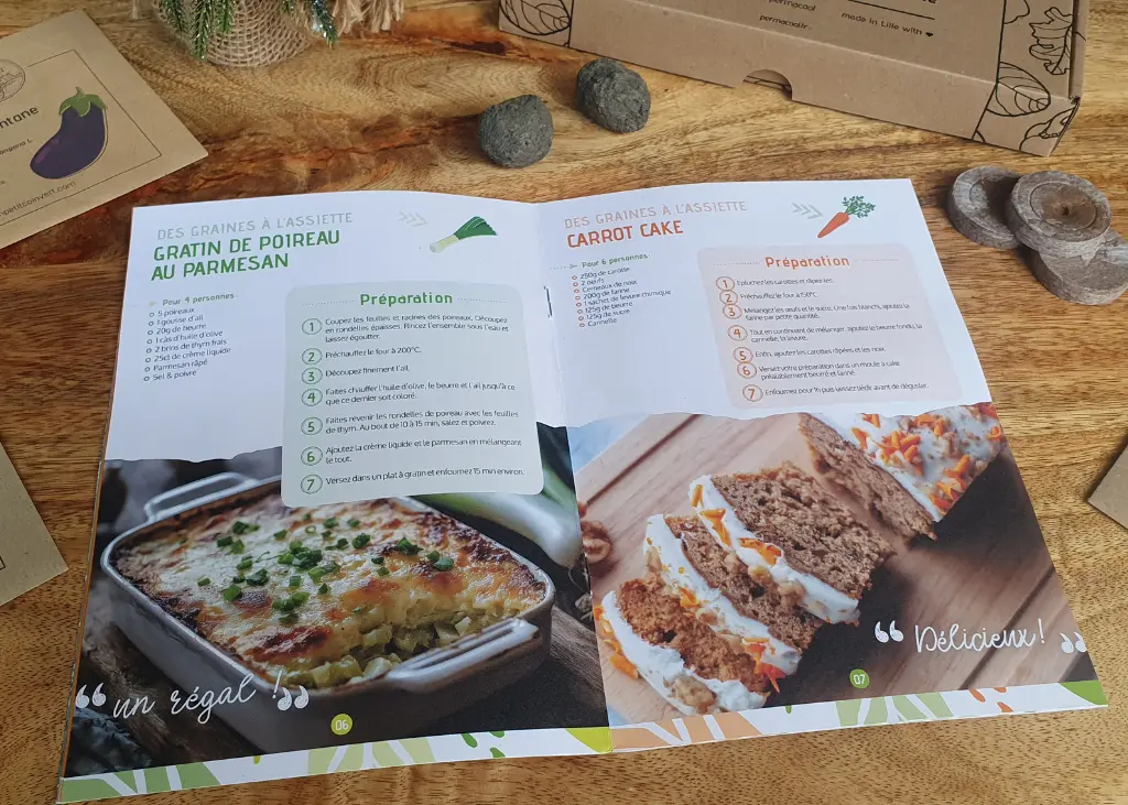 Coffret de jardinage "Voyage au centre de l'hiver"