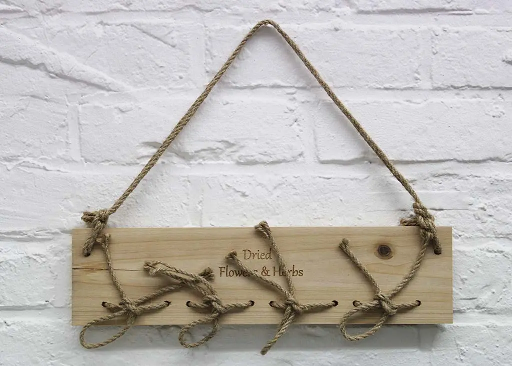 Séchoir pour fleurs séchées