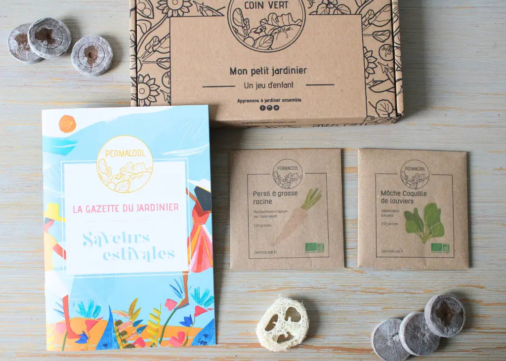 Coffret de jardinage " Saveur estivale "