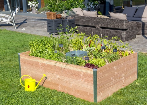 [DROP-124] Carré potager avec composteur - Medium L170 x l120 x H40