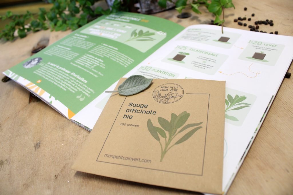 La gazette du jardinier : sauge officinale bio