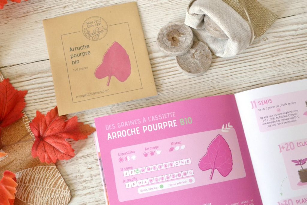 Sachet graine arroche pourpre bio