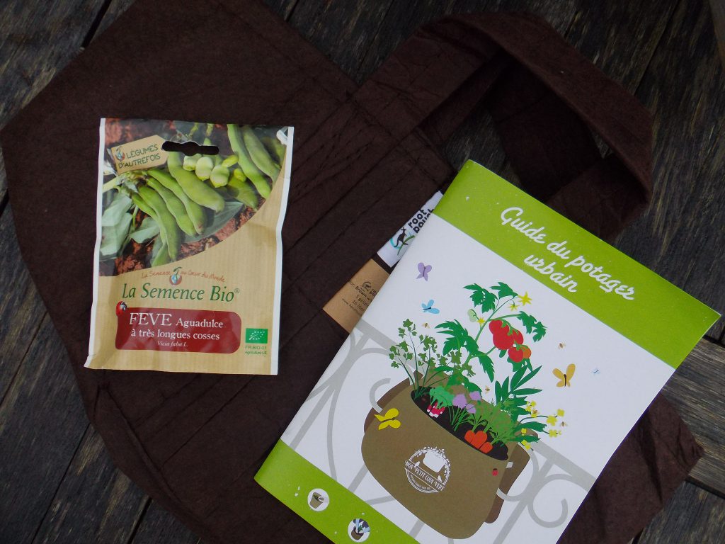 Matériel : une box de jardinage Permacool
