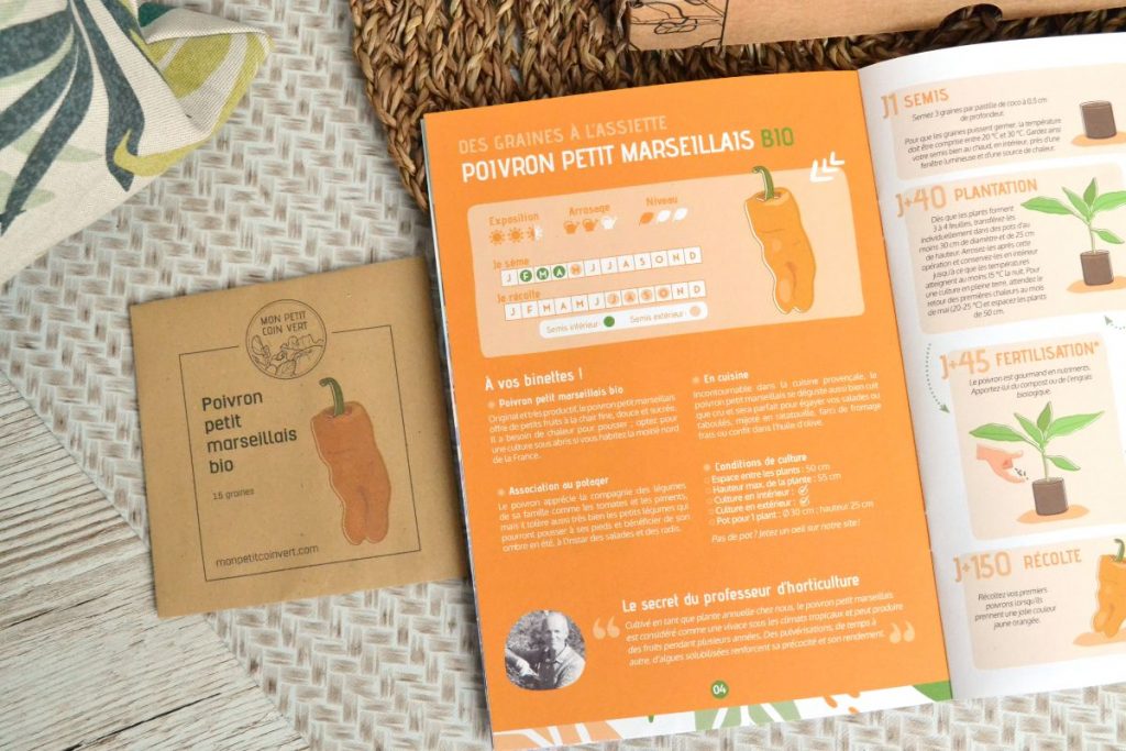 sachet graine poivron petit marseillais