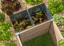 Carré potager avec composteur - Large