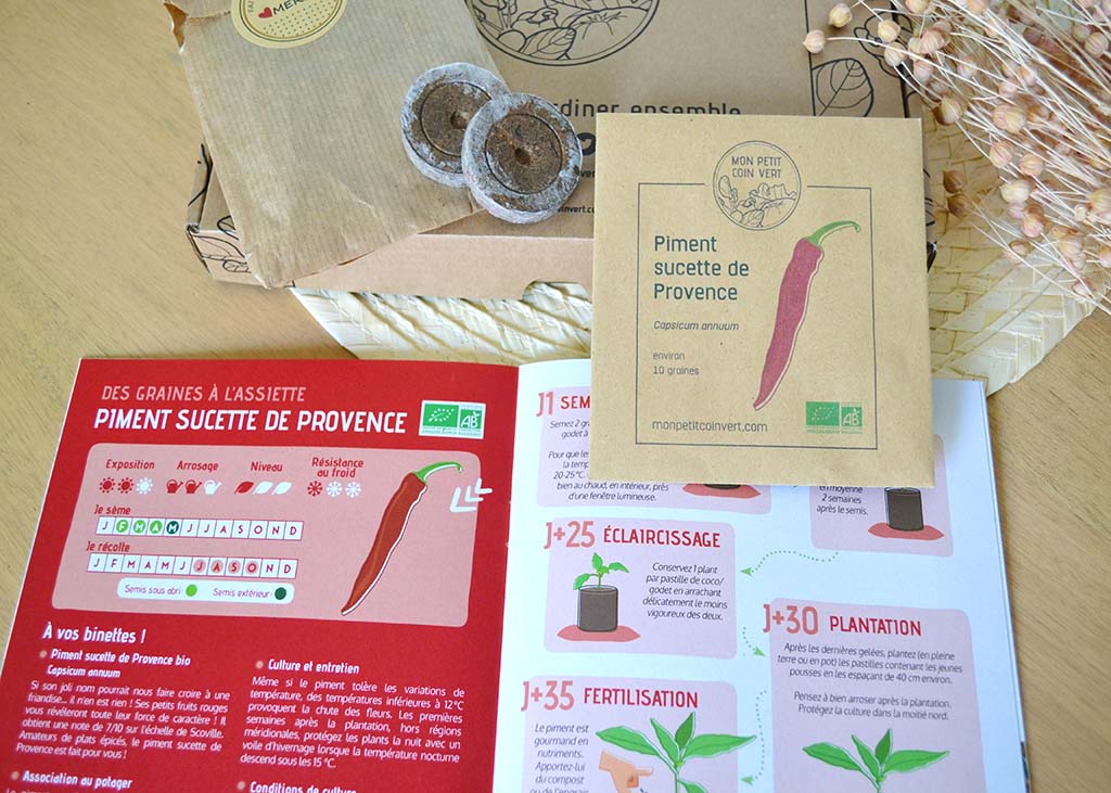 Coffret de jardinage "Marchés de Provence"