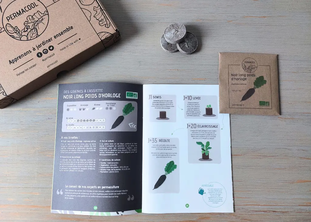 Coffret de jardinage "Le potager fantastique"
