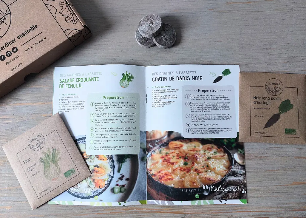 Coffret de jardinage "Le potager fantastique"