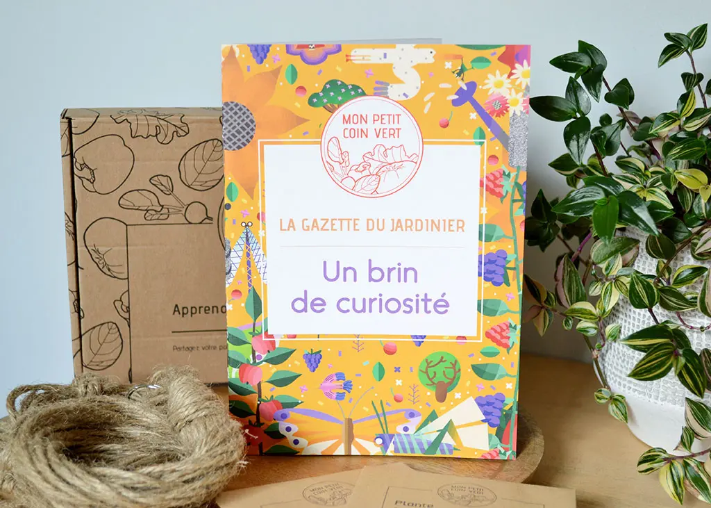 Coffret de jardinage "Un brin de curiosité"