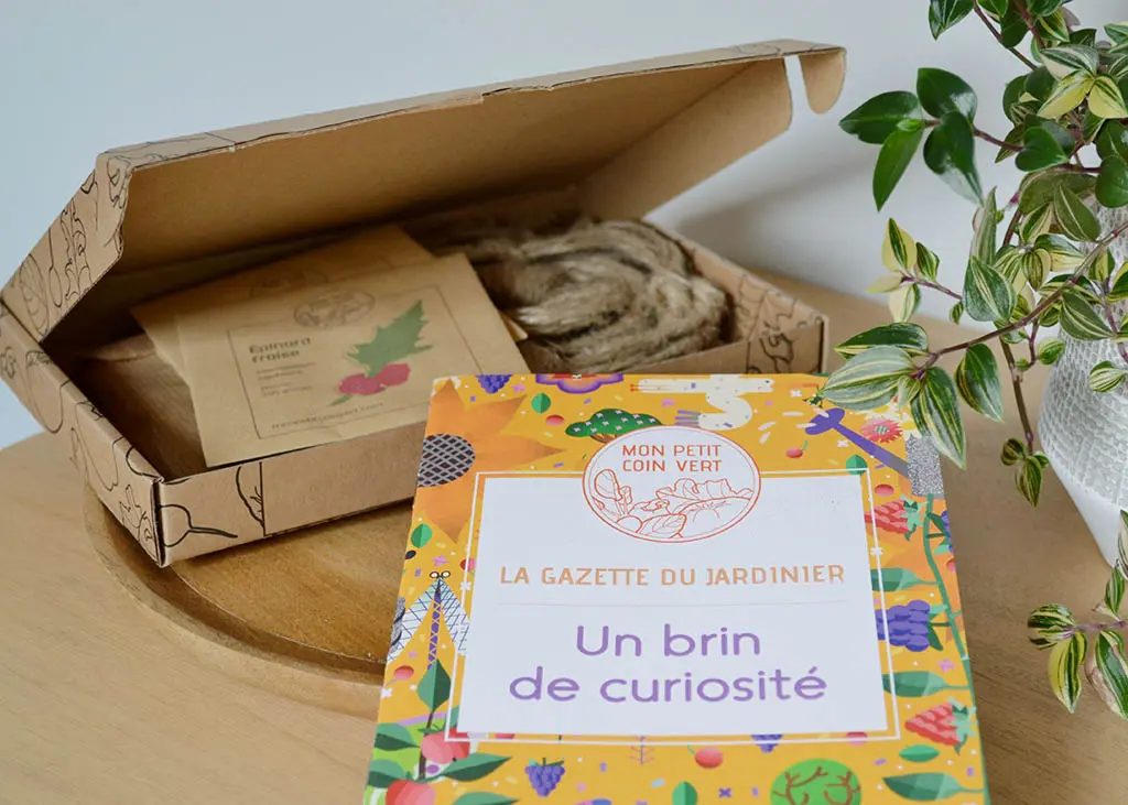 Coffret de jardinage "Un brin de curiosité"