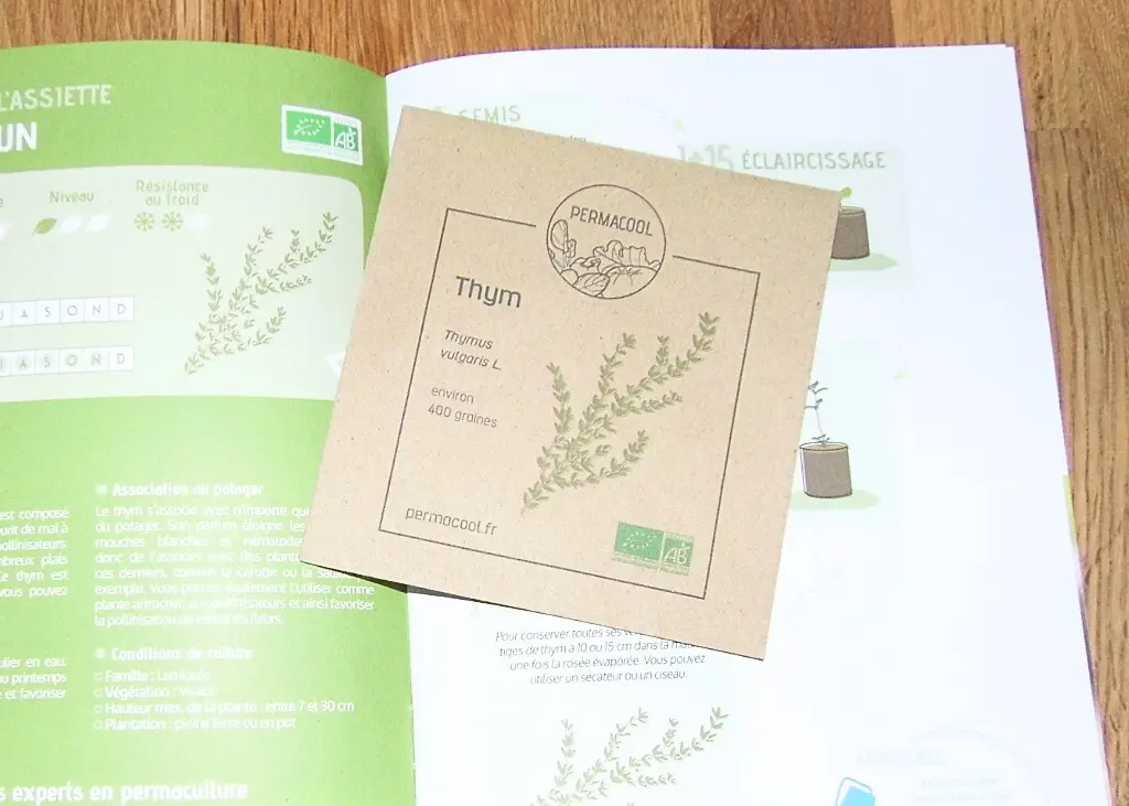 Coffret de jardinage "Place à la décoction" 