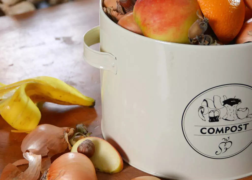 Poubelle pour compost