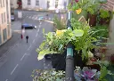 Jardinière double de balcon