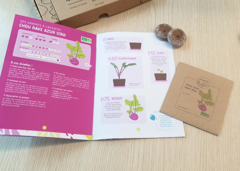 Coffret de jardinage "Purple Rain"