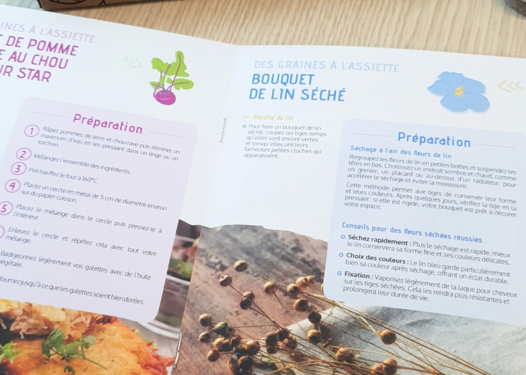 Coffret de jardinage "Purple Rain"