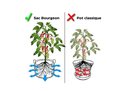 Pot en toile respirante - 15Ø