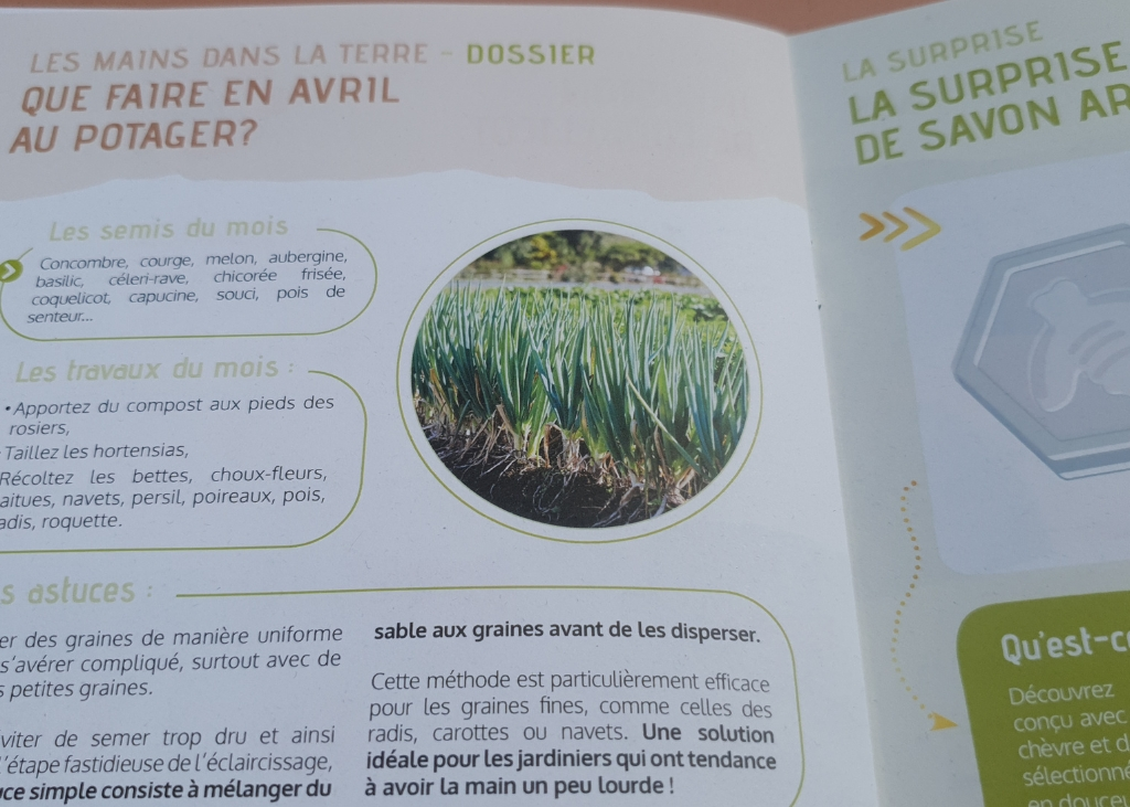 Coffret de jardinage "La poule aux oeufs d'or" 