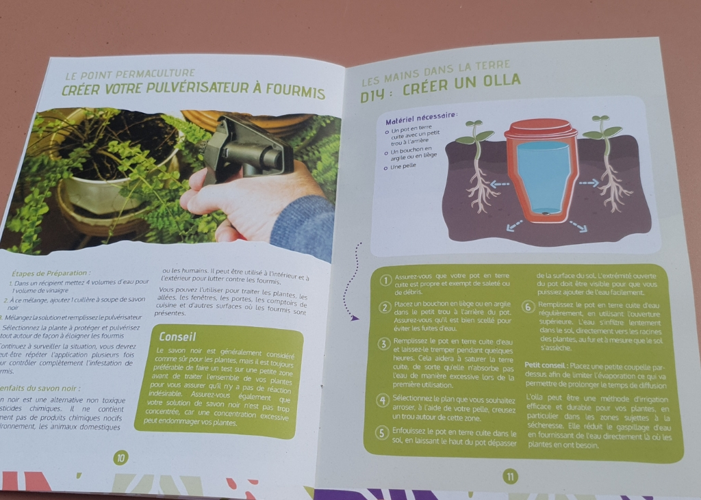 Coffret de jardinage "La poule aux oeufs d'or" 