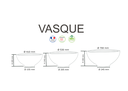 Vasque de jardin Papi : pot de fleurs en plastique recyclable