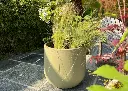 Pot Papi Lune : pot de fleurs en PEHD résistant