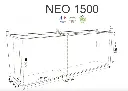 Jardinière rectangulaire Néo en PEHD - PAPI