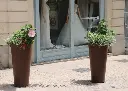Pot Design Rond Papi - bac en polyéthylène haute densité