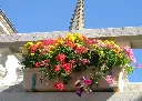 Balconnière droite Papi avec contre bac 100% recyclé 