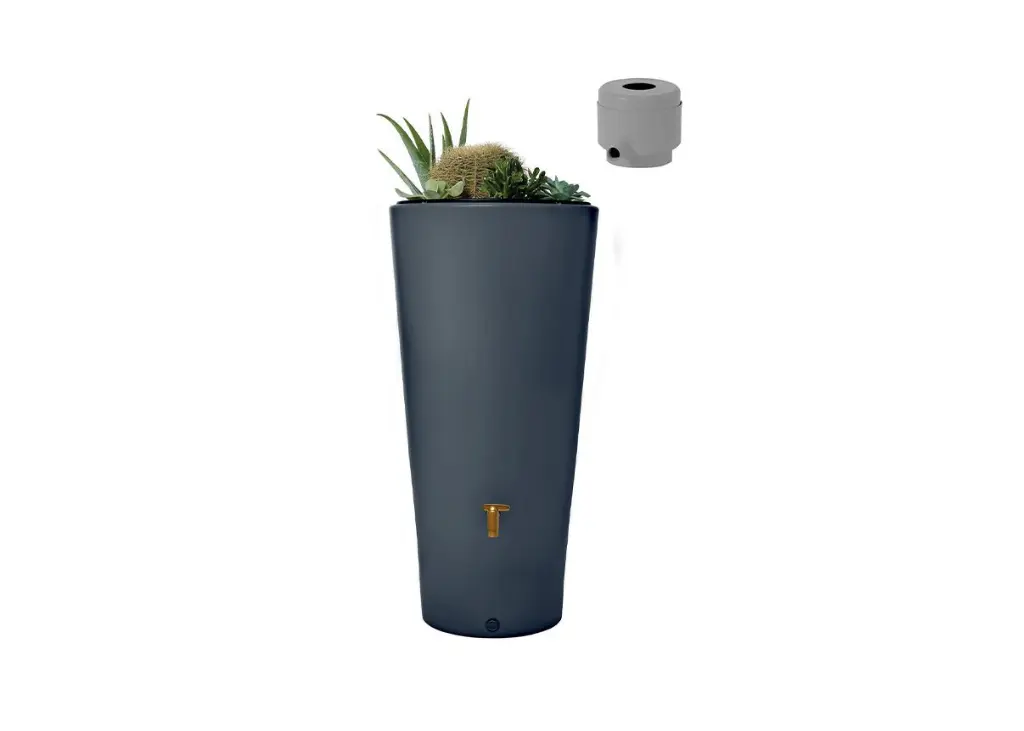 Récupérateur d'eau de pluie Vaso 220 L collecteur et robinet - Garantia