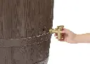 Cuve récupération d’eau de pluie tonneau Vino - Garantia 