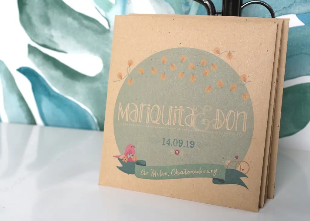 Sachets de graines pour mariage