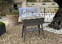 Jardinière Combi 40L avec mini serre – Calipso