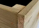 Jardinière en bois traité Ghio – 120 x 40 x 40 cm – 140 L 