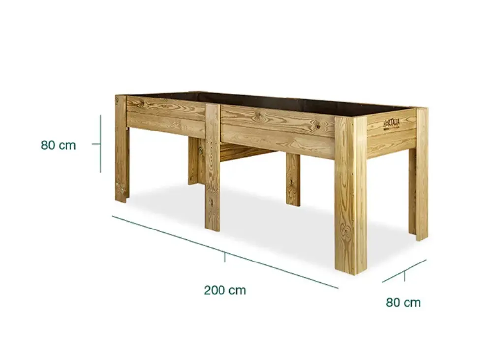 potager-bois-sureleve-traite-gardenbrico-xxl