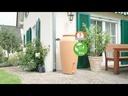 Cuve Amphore terracotta 300 L- Récupération d'Eau Pluie - Garantia