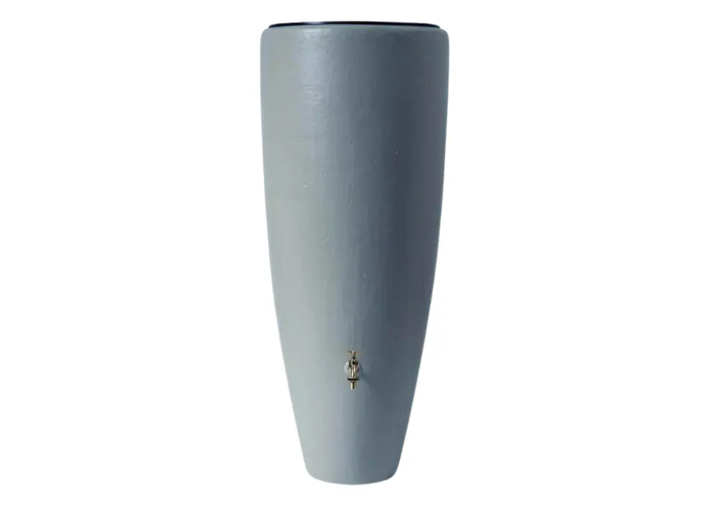 Cuve Récupération d'Eau Pluie 2 en 1 Grise 300 L