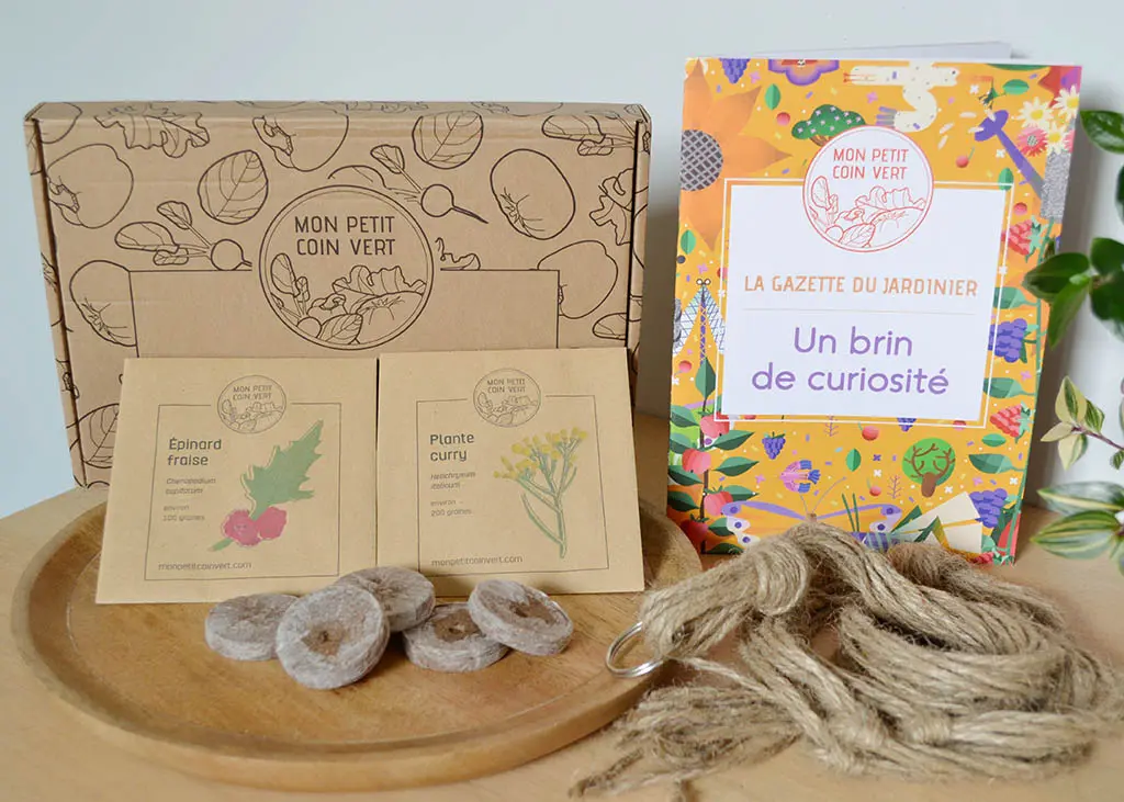 Coffret de jardinage "Un brin de curiosité" DL