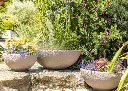 Vasque de jardin Papi : pot de fleurs en plastique recyclable