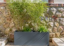 Jardinière rectangulaire PAPI - Balineo 116x36x45cm