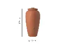 Cuve Amphore terracotta - Récupération d'Eau Pluie - Garantia