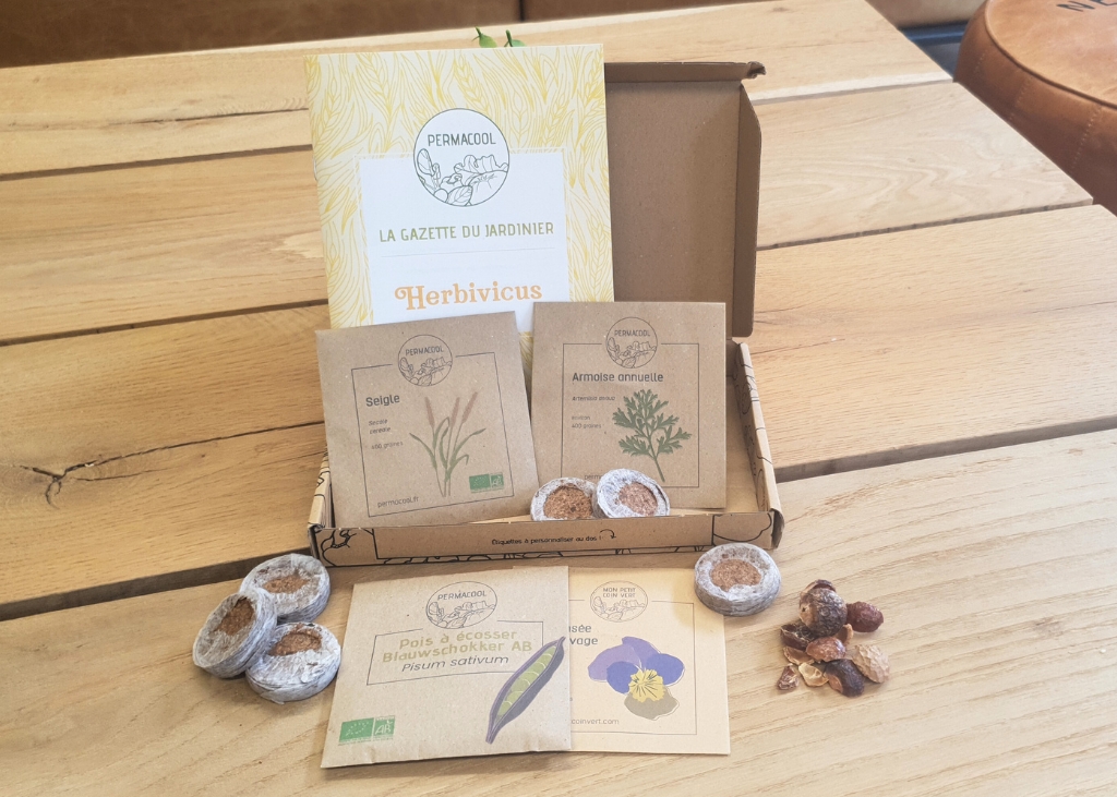 Coffret de jardinage "Herbivicus"