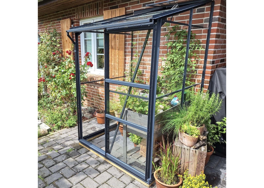 Serre de jardin Melissa 1,70 m² anthracite