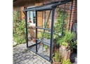 Serre de jardin Melissa 1,70 m² anthracite