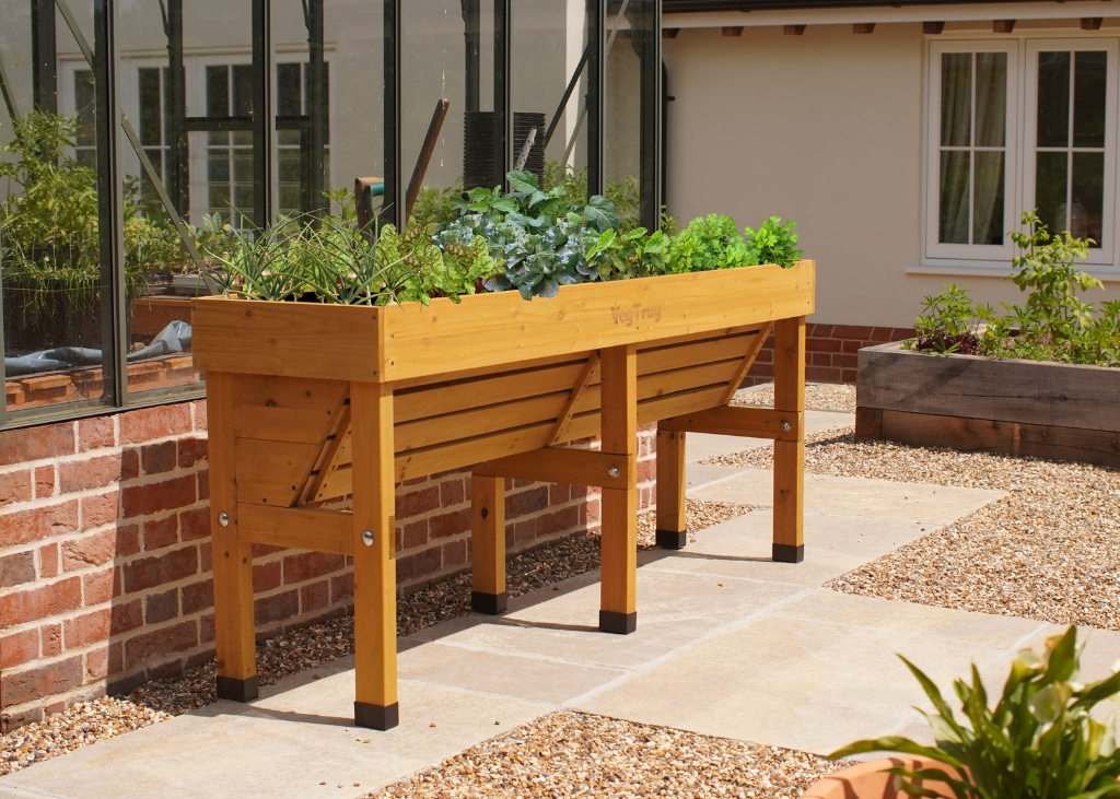 Potager en bois surélevé VegTrug Adossé 1,80m