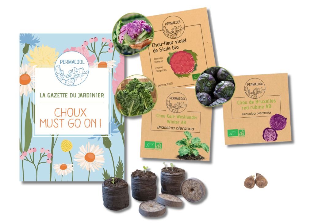 Coffret de jardinage "Choux must go on"