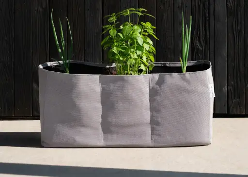 Jardinière haute en géotextile - 75cm