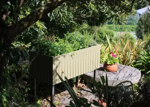 Jardinière autonome Oslo sur pieds- 124x54x70cm PAPI