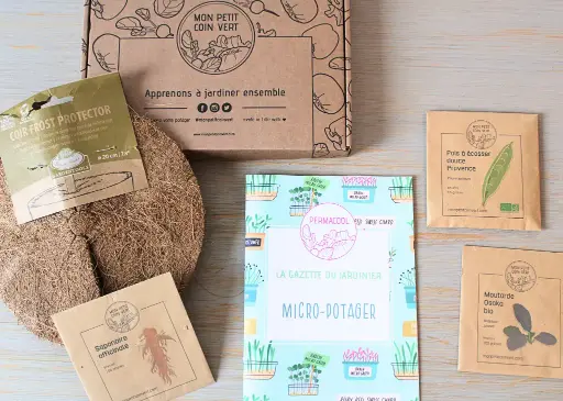 [PC-Box-janv-2025] Coffret de jardinage "Micro-potager" 