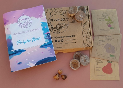[PC-Box-Mars-2025] Coffret de jardinage "Purple Rain"