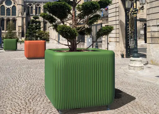 Bac Papi Ora : Pot de fleur en PEHD 100% recyclé 