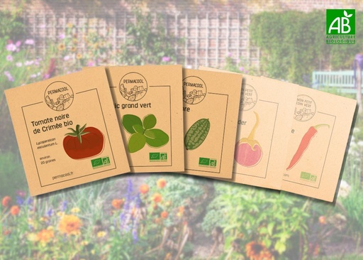 [PC-1024] Lot de graines potagères - L'essentiel du jardinier